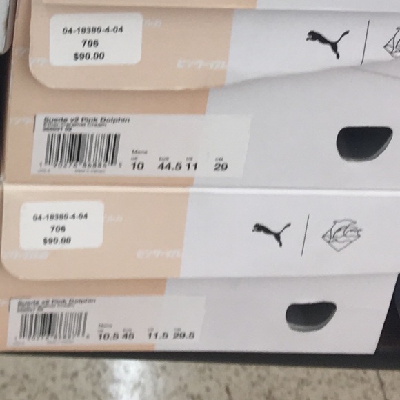 Pink Dolphin x Suede V2 “Ether” Men’s Sneakers - Picture 7 of 7